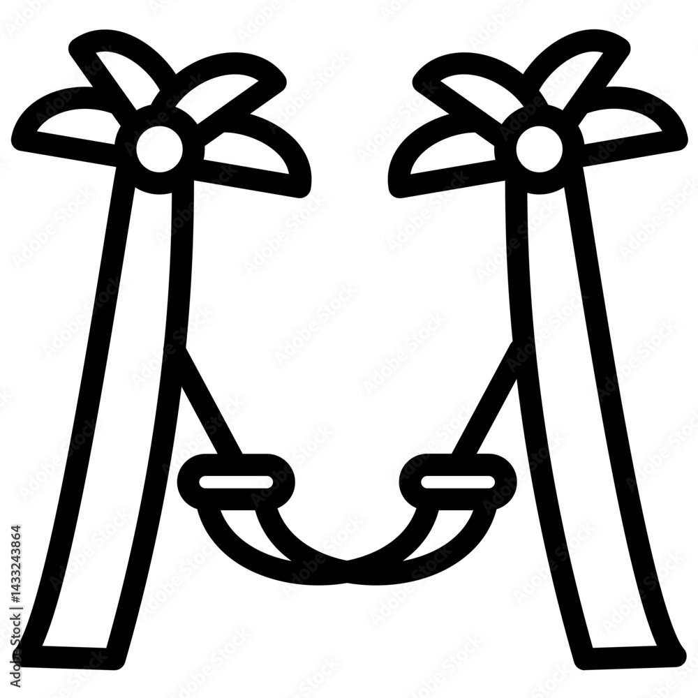 Hammock Icon Hammock Icon