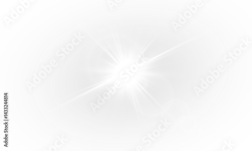Glow isolated white transparent light effect, sun light with lens flare effect. Sun flush, Overlays, light, Sun, sunrays, transitions, lens flare, light leaks and glare in PNG format. PNG sunlight