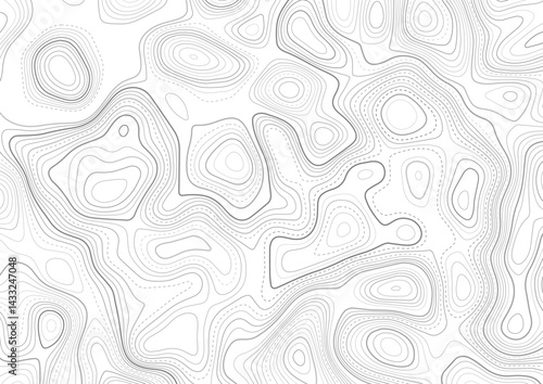 Abstract background with a detailed topography design 