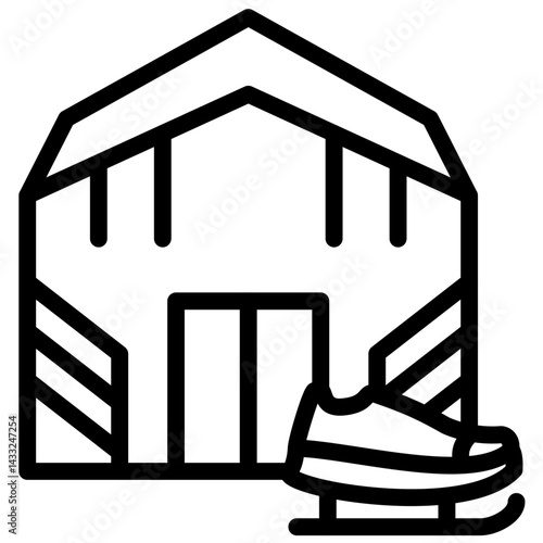 Private Ice Rink Icon