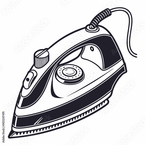 iron vector illustration
