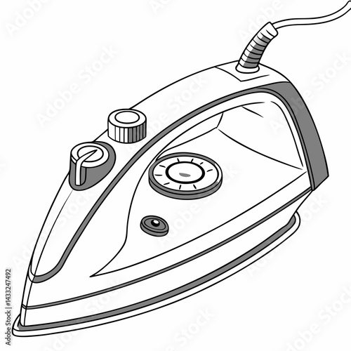iron vector illustration