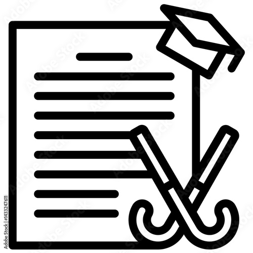 Hockey Scholarship Icon