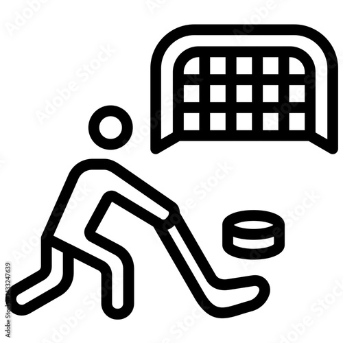 Hockey Practice Icon
