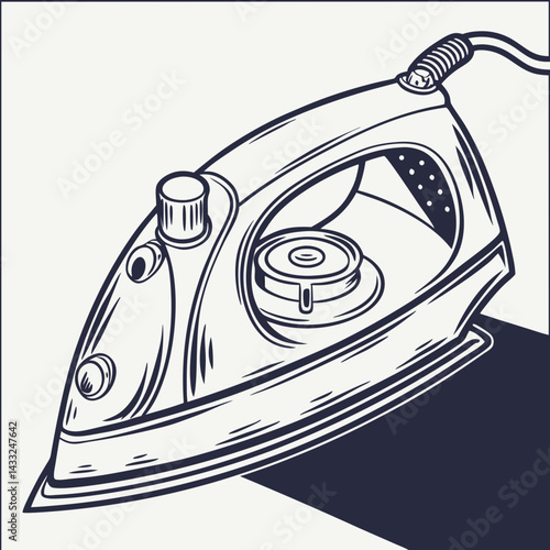 iron vector illustration