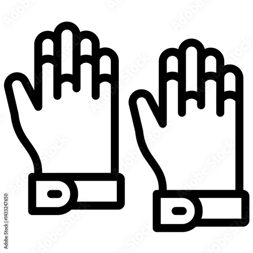 Hockey Mitts Icon