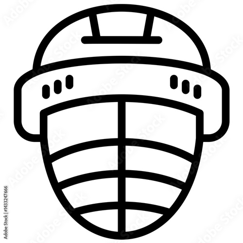 Hockey Helmet Icon