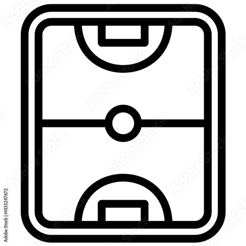 Hockey Field Icon