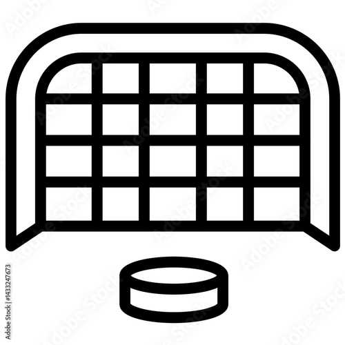 Hockey Goal Icon
