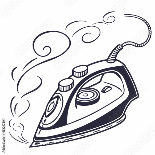 iron vector illustration
