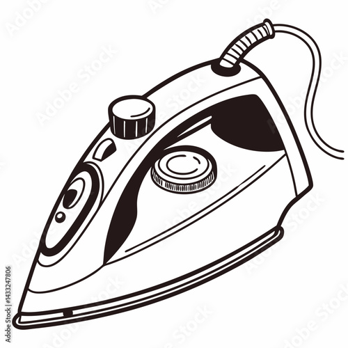 iron vector illustration