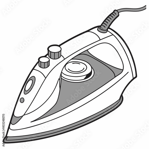 iron vector illustration