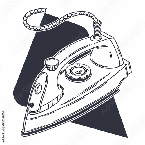 iron vector illustration
