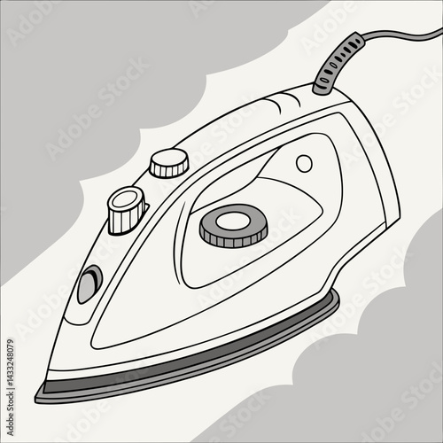 iron vector illustration