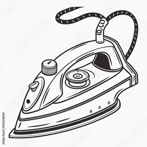 iron vector illustration