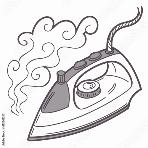 iron vector illustration