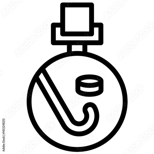 Field Hockey Medal Icon