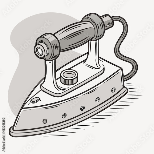 iron vector illustration