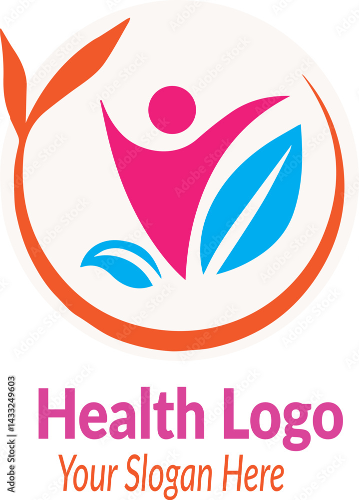 Fototapeta premium Health logo
