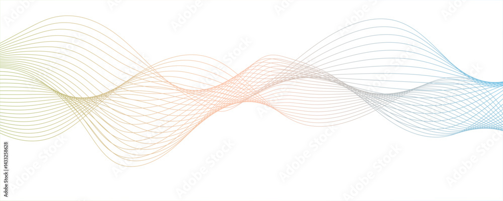 Colorful glowing frequency sound wave technology curve lines background. Futuristic tech background with Curved wavy line. Creative wavy stripes line art Colorful glowing frequency sound wave technology curve lines background. Futuristic tech background with Curved wavy line. Creative wavy stripes line art