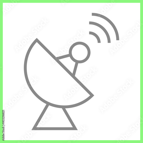 Satellite Dish Icon Design