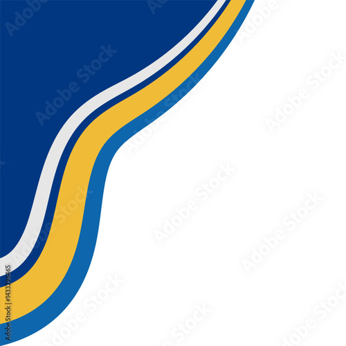 Abstract Line Shape Corner