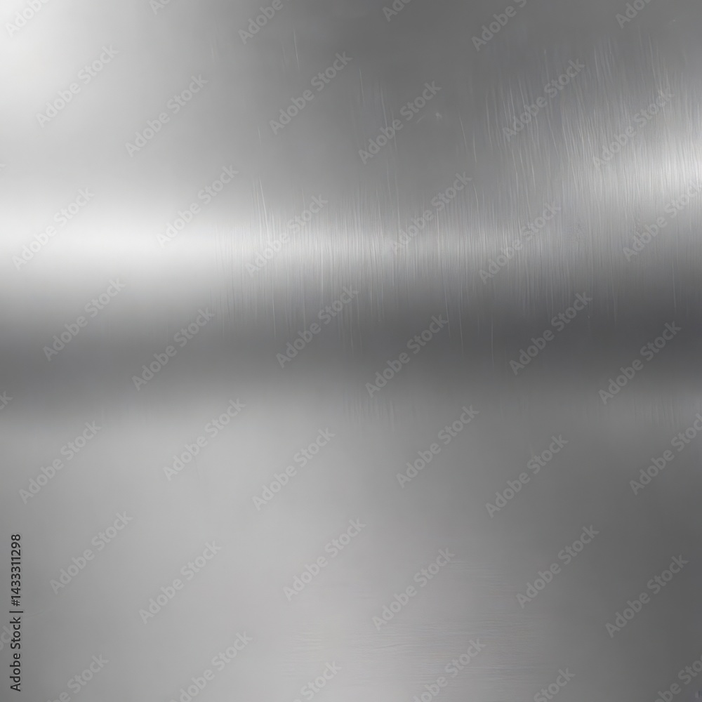 Obraz premium Brushed silver, metallic texture Shiny, industrial pattern , abstract, macro