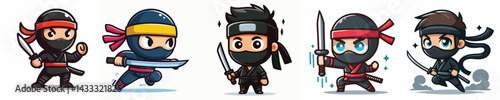 vector of a ninja