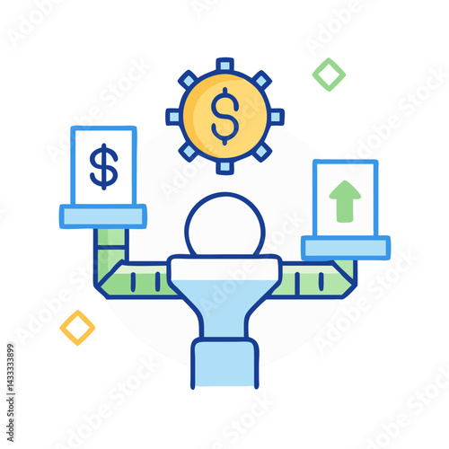 Funnel Conversion Process, Data Driven Success, Financial Growth