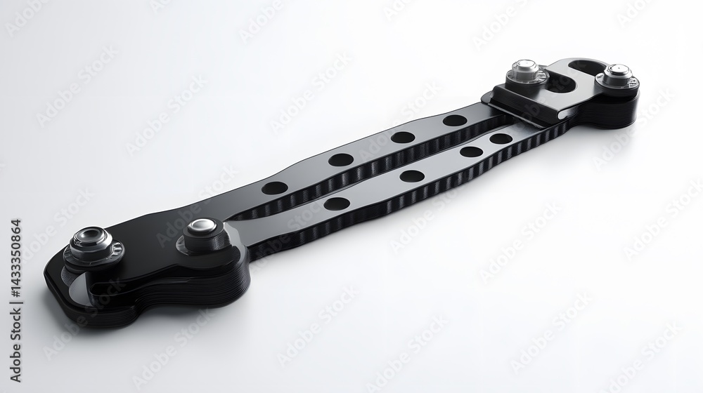 Obraz premium Black Expandable Metal Strap.