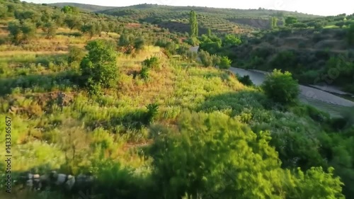 Lush Green AI-Generated Nature Landscape in 4K