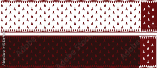 White Saree With Red border, Traditional Indian saree