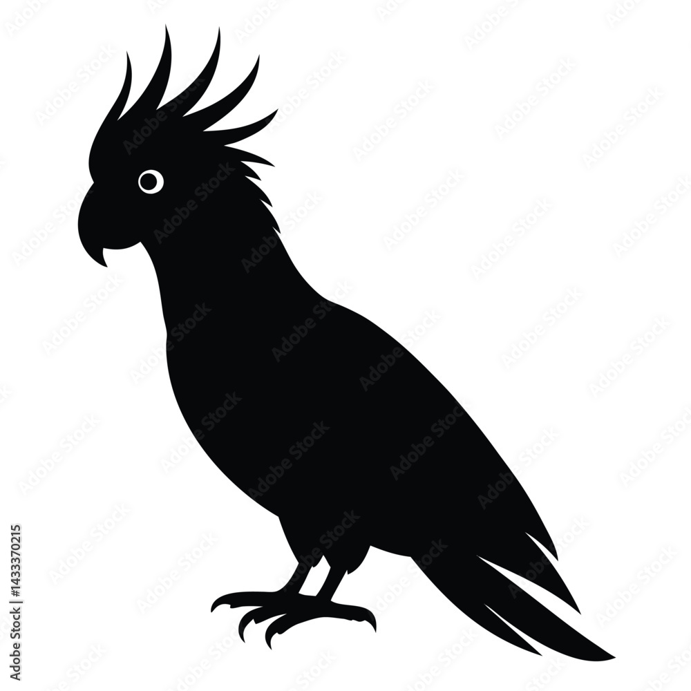 Fototapeta premium vector illustration of a bird
