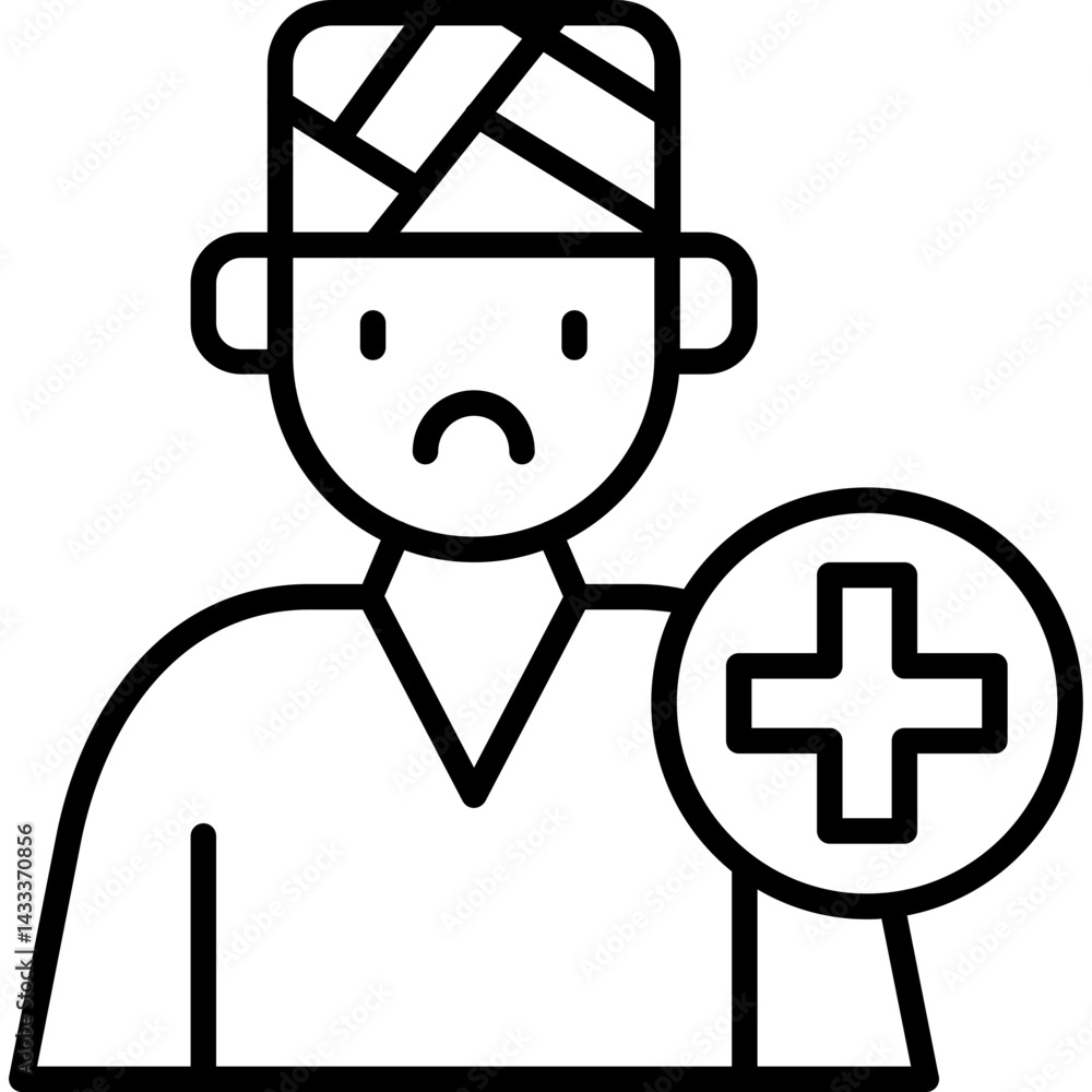 Trauma Care Icon Trauma Care Icon