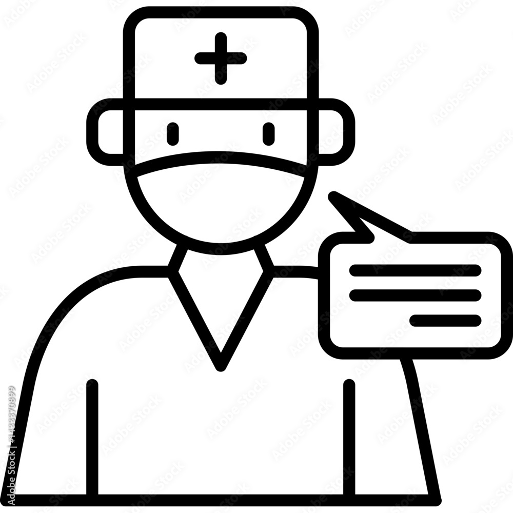 Surgery Consultation Icon Surgery Consultation Icon