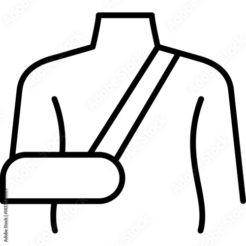 Shoulder Immobilizer Icon