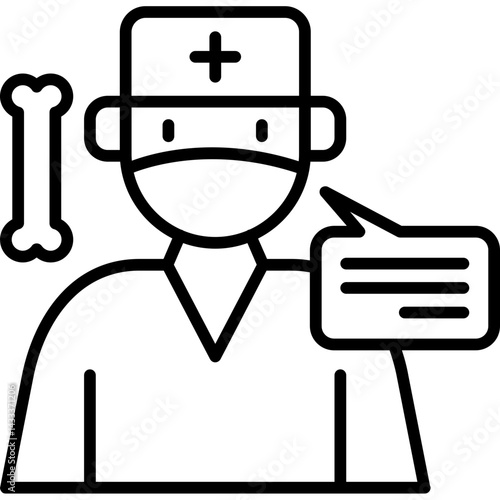 Orthopaedic Consultation Icon