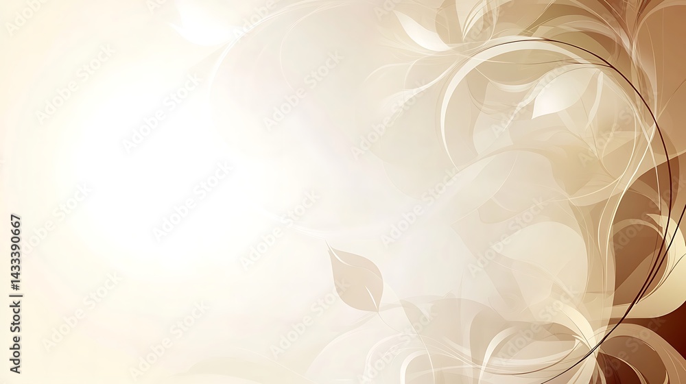 Elegant Floral Beige Background. (5) Elegant Floral Beige Background. (5)