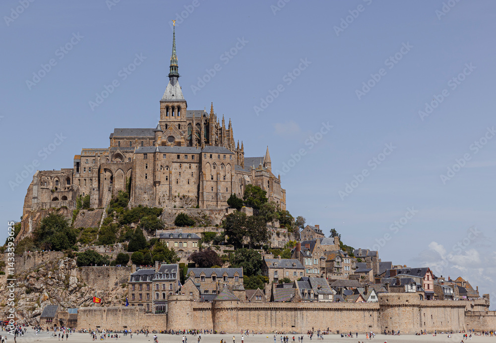 Fototapeta premium Mont-Saint-Michel Abbey