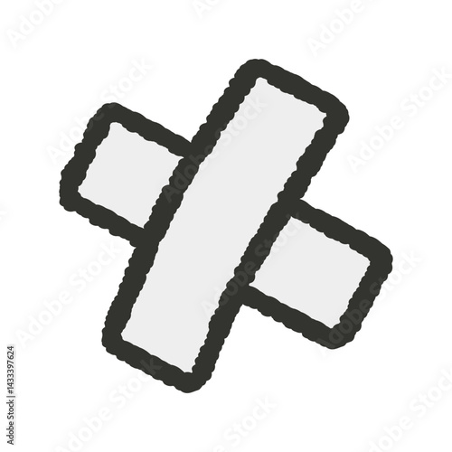 手描き絆創膏