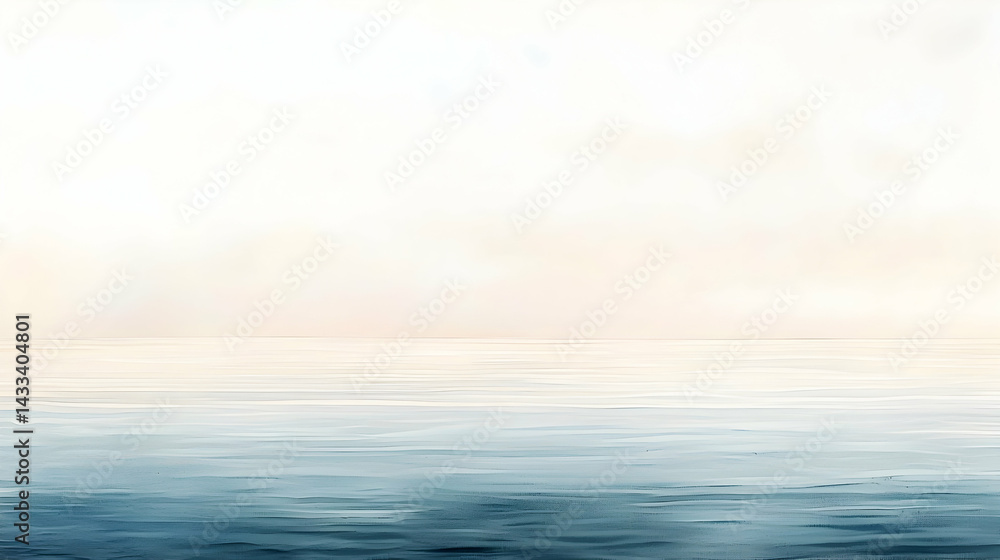 Serene ocean sunrise, calm water, pastel sky, peaceful morning scene, ideal for relaxation or travel websites Serene ocean sunrise, calm water, pastel sky, peaceful morning scene, ideal for relaxation or travel websites