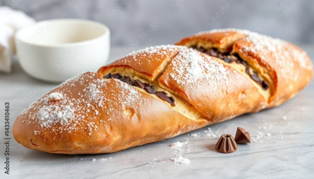 Chocolate-Filled Bread Loaf Chocolate-Filled Bread Loaf