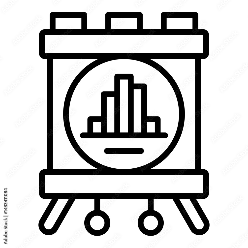 Obraz premium Presentation Icon