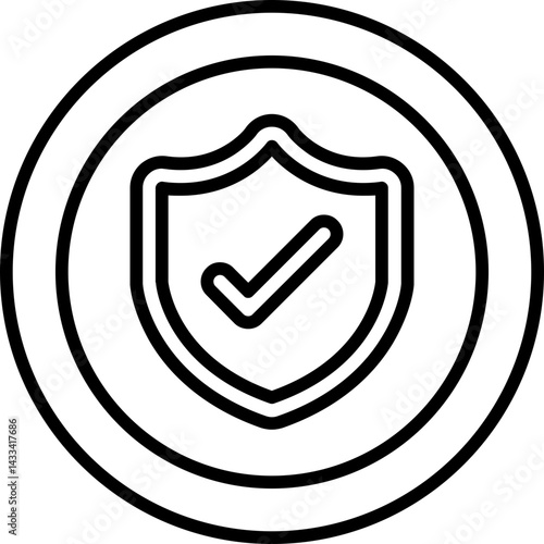 Coverage Shield Icon