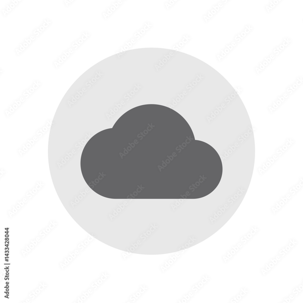 White Balance Cloudy Icon White Balance Cloudy Icon