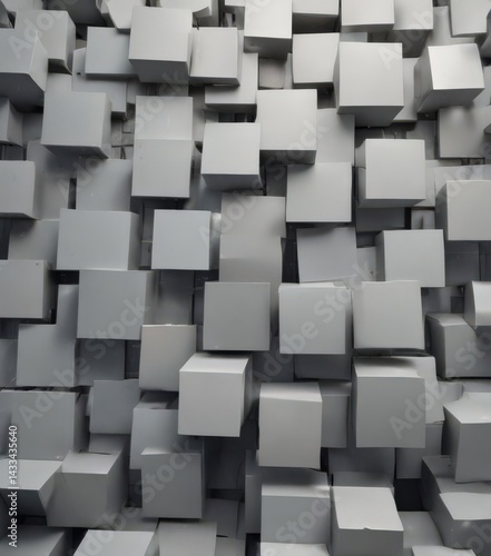 Overlapping squares, muted tones abstract backdrop, brown, graphics