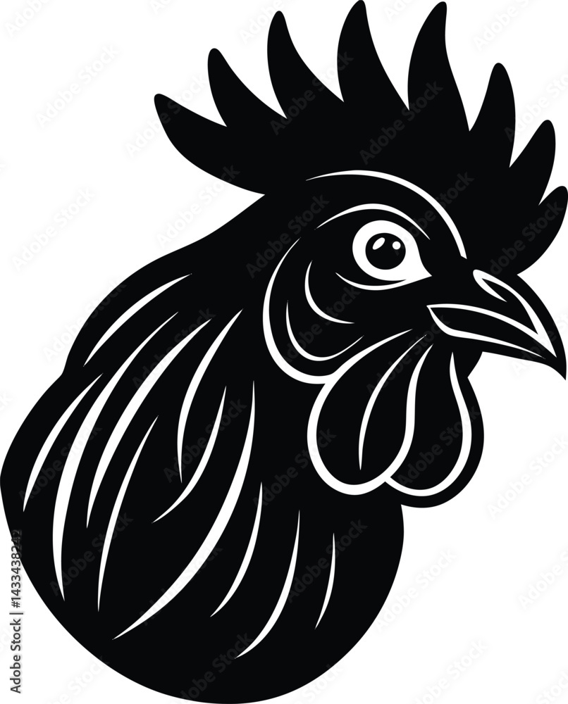 rooster isolated on white rooster isolated on white