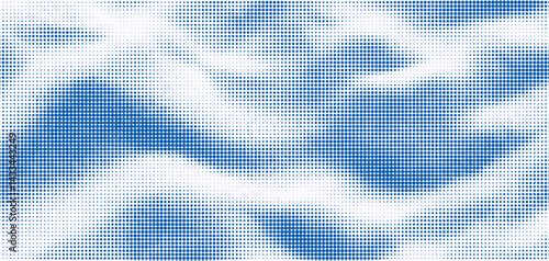 Halftone overlay texture of water with soft blue and white patterns creating a seamless visual effect