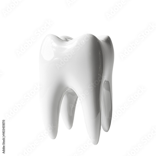 tooth isolated on white background