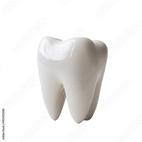 tooth isolated on white background